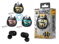 Słuchawki - WEKOME V06 Bluetooth czarne Słuchawki bezprzewodowe - miniaturka - grafika 1