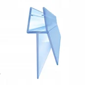 Uszczelki - 170 cm USZCZELKA DO KABINY PRYSZNICOWEJ DRZWI PARAWANU DOLNA POZIOMA 7-8mm 1.7 metra - miniaturka - grafika 1