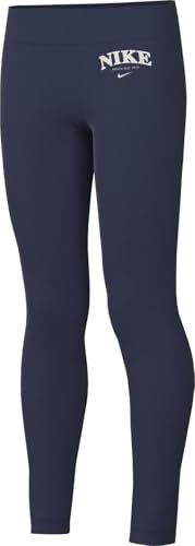 Nike Sportswear Favorites legginsy z wysokim stanem, dla starszych dzieci (dziewcząt), granatowe (Midnight Navy), FD0889-410, M