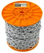 Łańcuchy i liny stalowe - ŁAŃCUCH KRÓTKI D-1 6MM OCYNK METR - miniaturka - grafika 1