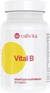 Vital B 90 tabletek - masa netto: 149,4 g - Suplementy naturalne - miniaturka - grafika 1