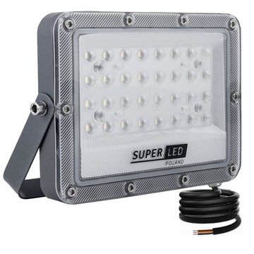 SuperLED Naświetlacz Led Halogen Lampa Led 50W 5500lm zewnętrzny Premium