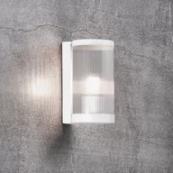 Lampy ogrodowe - Kinkiet zewnętrzny Coupar, biały - miniaturka - grafika 1