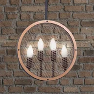 Lampy sufitowe - Polux Lampa wisząca 4x12W E14 LED IL MIO Arete 312907 SANICO - miniaturka - grafika 1