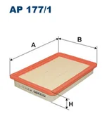 Filtry powietrza - Filtr powietrza Filtron AP 177/1 - miniaturka - grafika 1
