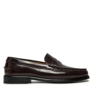 Mokasyny męskie - Mokasyny Tommy Hilfiger FM0FM05362 Szary - miniaturka - grafika 1
