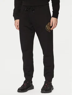 Armani Exchange Spodnie dresowe XM000218 AF10830 UC001 Czarny Regular Fit - Spodnie sportowe męskie - miniaturka - grafika 1