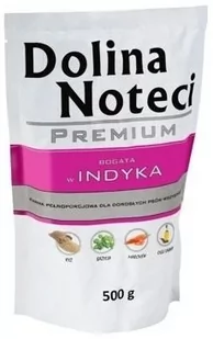 Dolina Noteci PREMIUM bogata w indyka 500g - Mokra karma dla psów - miniaturka - grafika 1