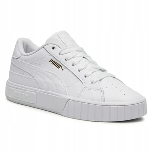 Puma Damskie Buty Sportowe Ze Skórą Białe 39 1ŻCG - Buty sportowe damskie - miniaturka - grafika 1