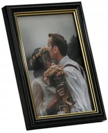 Ramki na zdjęcia - Ramka na zdjęcie 15x21 Black&Gold Duo Classic frez - miniaturka - grafika 1