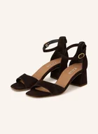 Sandały damskie - Paul Green Sandały Samtziege Dakar braun - miniaturka - grafika 1