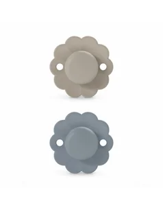 Suavinex Smoczek fizjologiczny silikonowy SX Pro Wonder 6-18 m Gray clouds/Spring lake - Smoczki uspokajające - miniaturka - grafika 1