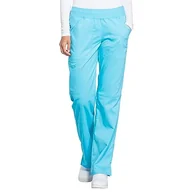 Spodnie damskie - Cherokee - Mundur spodnie damskie typu pull on, linia Revolution, rozmiar S, kolor turkusowy, 18358 - miniaturka - grafika 1