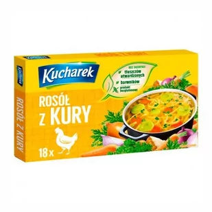 Prymat Kostka rosołowa z kury 180 g Kucharek - Przyprawy i zioła sypkie - miniaturka - grafika 1