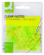Szkolne artykuły papiernicze - Bloczek samoprzylepny 76x76mm 50K żółty - Q-Connect - miniaturka - grafika 1