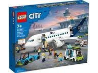 Klocki - OUTLET - Klocki LEGO City Samolot pasażerski 60367 Wielokolorowe - miniaturka - grafika 1