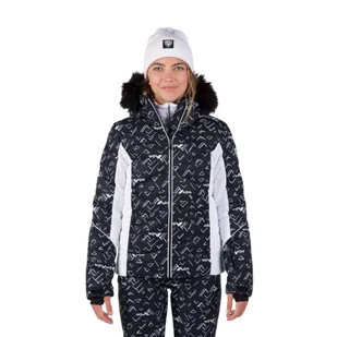 Kurtka narciarska Rossignol damska W Staci PR Puffy JKT czarna - XL - Kurtki narciarskie - miniaturka - grafika 1