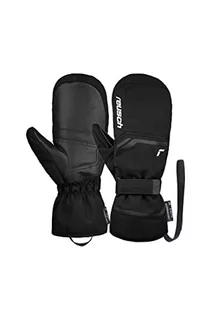 Reusch Męskie rękawiczki Primus R-tex Xt wodoodporne membrana wygodne ciepłe narciarskie softshell rękawice śniegowe zimowe, czarny/biały, 8.5 - Rękawiczki - miniaturka - grafika 1