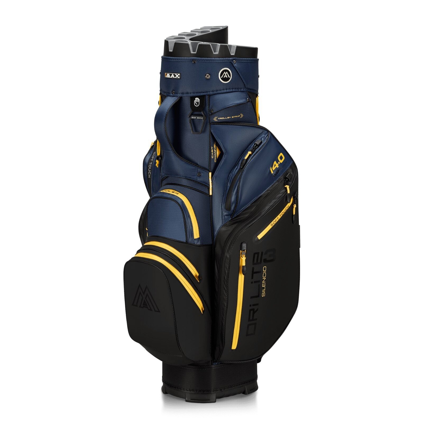 Torba golfowa typu cart bag Big Max Dri Lite Silencio 3 Black/Navy/Corn
