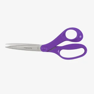 Fiskars Nożyczki Uniwersalne Teen Ergo 20Cm Szkolne Biurowe Fiolet 1067865 - Nożyczki - miniaturka - grafika 1