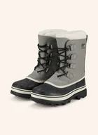 Botki damskie - Sorel Botki Sznurowane Caribou grau - SOREL - miniaturka - grafika 1
