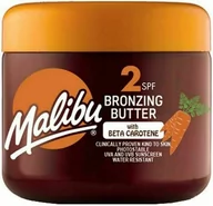 Balsamy i kremy do opalania - MALIBU Bronzing Butter SPF2 preparat do opalania ciała 300 ml dla kobiet - miniaturka - grafika 1