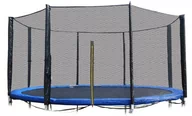 Akcesoria do trampolin - MultiStore Zewnętrzna siatka do trampoliny 366cm 12ft/8 słupków 210 - miniaturka - grafika 1