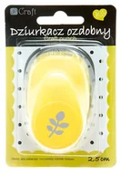 Przybory szkolne - Dalprint Dziurkacz ozdobny 2.5cm Gałązka - miniaturka - grafika 1