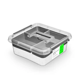Pojemnik Na Żywność Antibacterial 6L + Organizer/Tacka 30X30cm - Pojemniki kuchenne - miniaturka - grafika 1