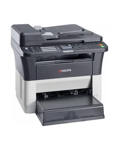 Drukarka Kyocera FS-1325MFP, multifunction printer (grey/anthracite, USB, LAN, copy, scan, fax) - Drukarki - miniaturka - grafika 1