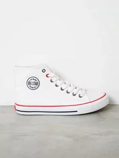 TRAMPKI WYSOKIE BIAŁE BIG STAR JJ174602 R45 - Moda i Uroda OUTLET - miniaturka - grafika 1