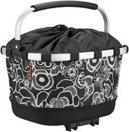 Koszyki rowerowe - Reisenthel KlickFix KlickFix Carrybag GT Bike Basket for Racktime, fleur black 2021 Kosze na bagażnik 0305RFS - miniaturka - grafika 1