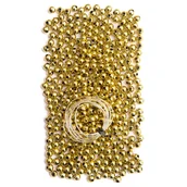 Scrapbooking - Koraliki Do Biżuterii 5 Mm 40 G Złote Dalprint - miniaturka - grafika 1