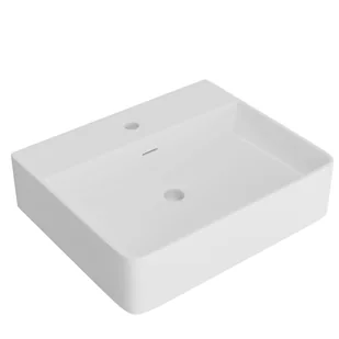 Umywalka ceramiczna Vito 50 x 42 Domino - Umywalki - miniaturka - grafika 1