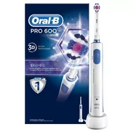 Szczoteczki elektryczne - Braun Oral-B Pro 600 3D DeepClean White D16.513 - miniaturka - grafika 1