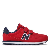 Buty dla chłopców - Sneakersy New Balance GV500TN1 Czerwony - miniaturka - grafika 1
