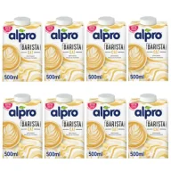Napoje roślinne - Alpro Barista do kawy - Napój Owsiany bez dodatku cukru zestaw 8 x 500 ml - miniaturka - grafika 1