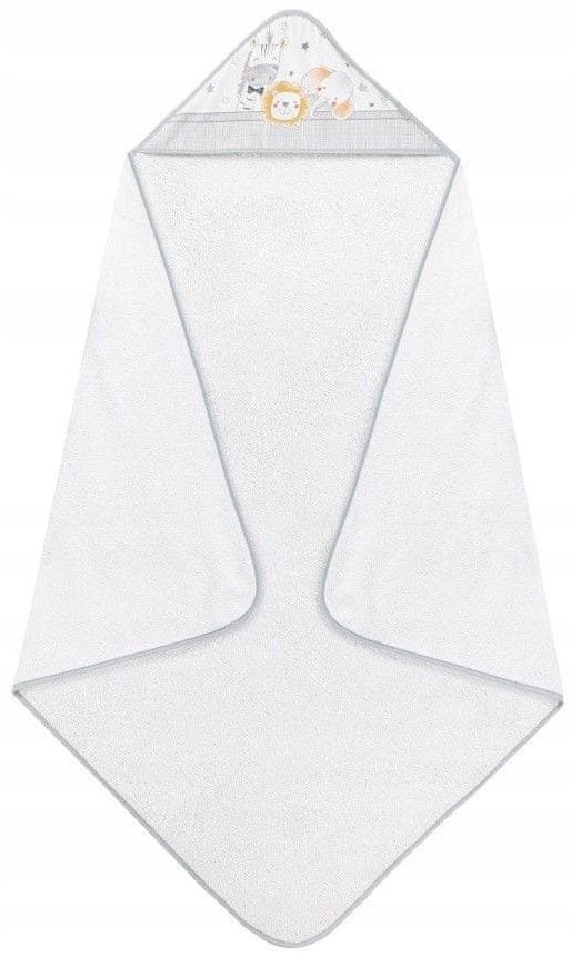 Okrycie kąpielowe dla dziecka Interbaby kolor biały
