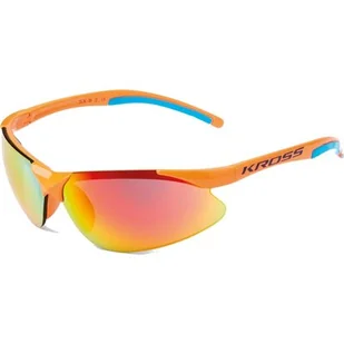 Okulary rowerowe KROSS SX-B 2 T4COK000015ORBL Pomarańczowo-niebieski - Okulary sportowe - miniaturka - grafika 1