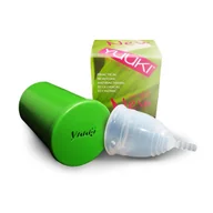 Kubeczki menstruacyjne - YUUKI, kubeczek menstruacyjny, rozmiar L, Soft + pojemnik do dezynfekcji - miniaturka - grafika 1