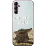 Etui i futerały do telefonów - ERT GROUP etui na telefon Samsung A14 4G/5G, case oryginalny i oficjalnie licencjonowany przez Star Wars, wzór Baby Yoda 004, optymalnie dopasowane, plecki z TPU - miniaturka - grafika 1