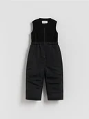 Spodenki dla niemowląt - Reserved - Kombinezon z ociepleniem - czarny - miniaturka - grafika 1