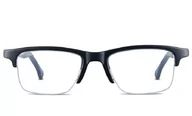Koszulki i topy damskie - NANO Top Gun Okulary Unisex dla dzieci, Szary Matowy/Niebieski, 46/17 - miniaturka - grafika 1