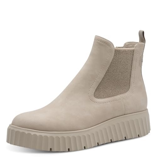 Tamaris Damskie sztyblety typu boot-25420-45, jasnoszare, 42 EU, jasnoszary, 42 EU