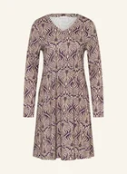 Bielizna nocna - Hanro Koszula Nocna Sleep & Lounge lila - miniaturka - grafika 1