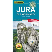 Mapa tur Jura dla wspinaczy 1:100 000 lam w.2 Nowa - Sport i wypoczynek - miniaturka - grafika 1