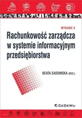 Biznes - Rachunkowość zarządcza w systemie informacyjnym Nowa - miniaturka - grafika 1
