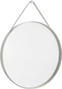 Lustro ścienne Strap 70 cm jasnoszare - Lustra - miniaturka - grafika 1