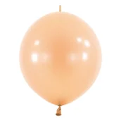 Balony i akcesoria - Balony E-Link Brzoskwiniowe Blush z łącznikiem, 30cm, 50 szt. - miniaturka - grafika 1