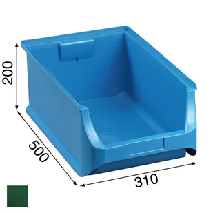 Allit pojemnik ProfiPlus nr 5, zielony 310x500x200mm (456219) - Skrzynki i torby narzędziowe - miniaturka - grafika 1